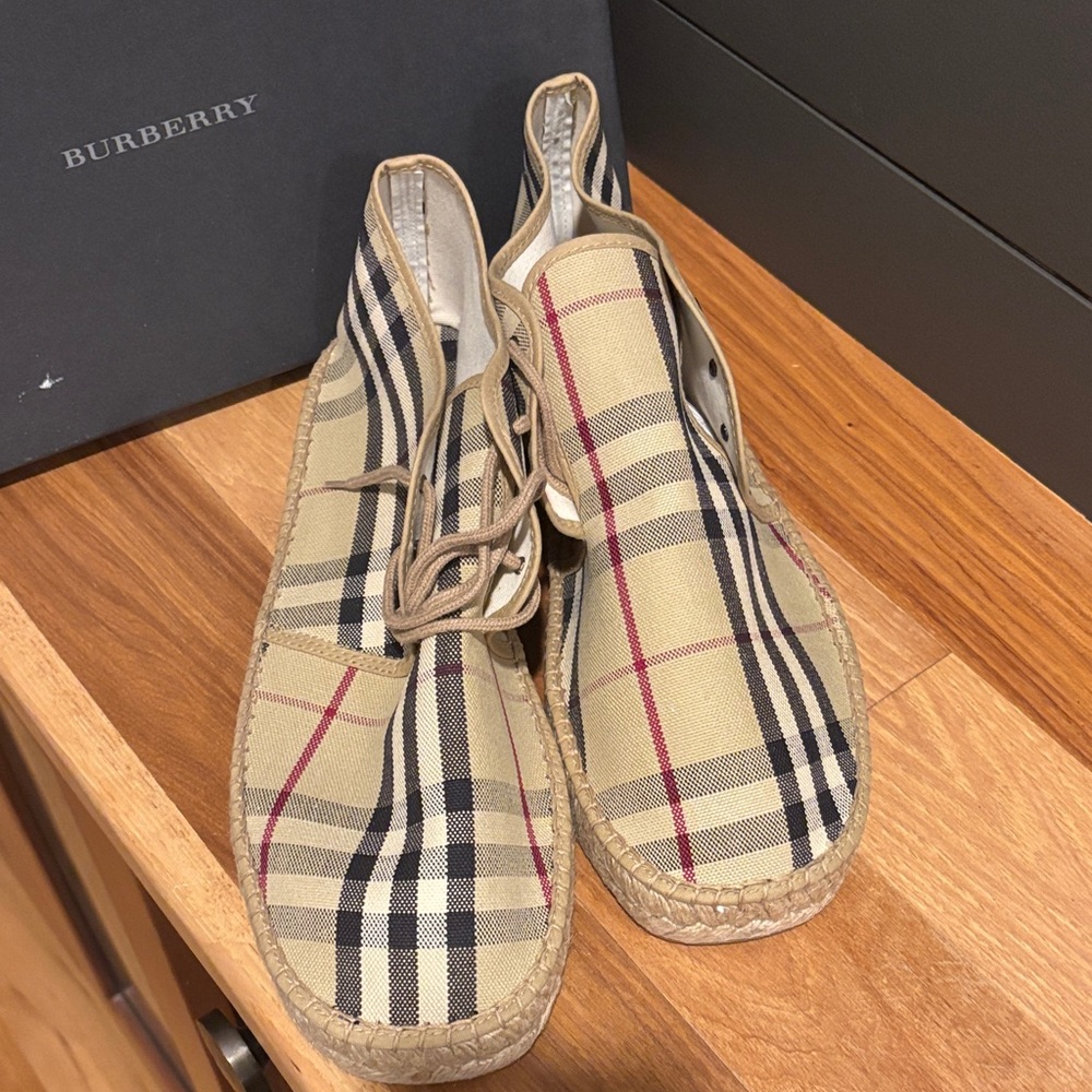 Men’s Burberry Espadrilles